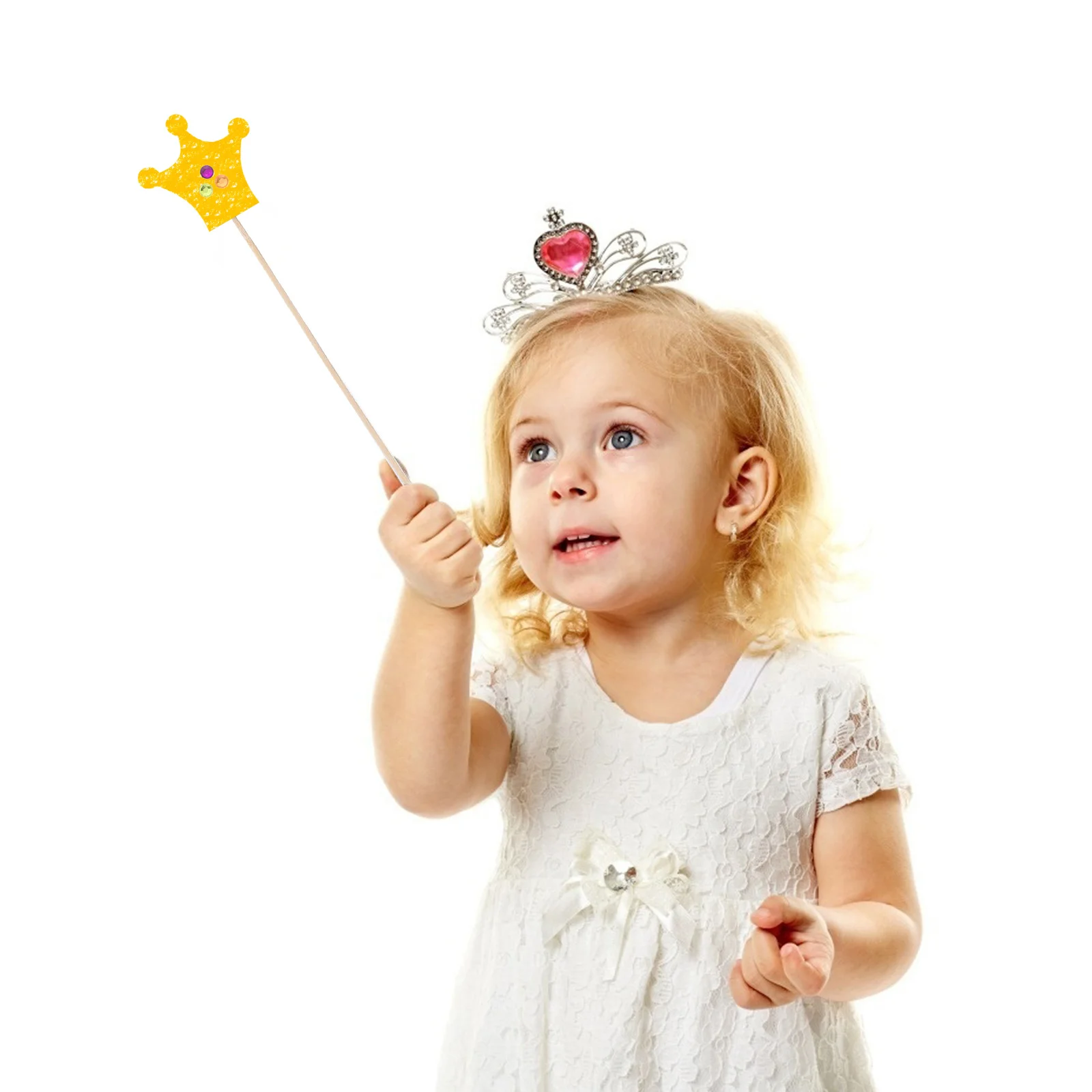 مجموعة واحدة من عصا الجنية الفارغة الخشبية التي يمكنك صنعها بنفسك من أعواد الرسم للأطفال، مجموعة أنشطة فنية تعليمية لمشروع الخيال #1