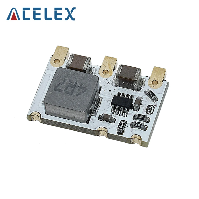 4A Mini DC-DC Buck Converter 6V-16V 9V 12V to 5V 3.3V Step-down Power Voltage Regulator Module Efficiency 98%