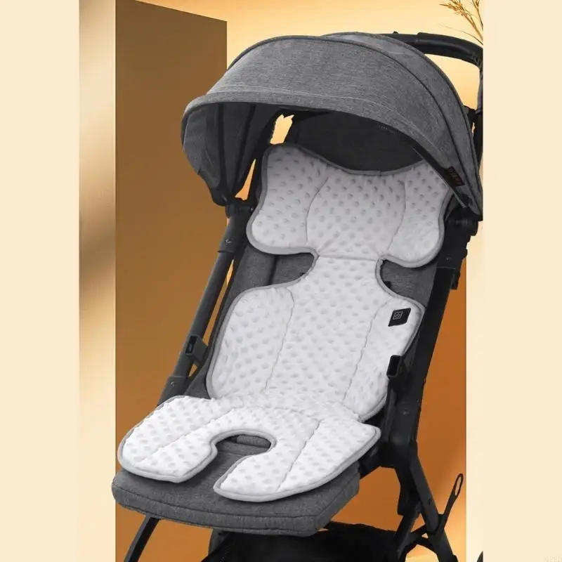 

Q22D USB Heated Cushions Watertight Baby Mat Portable Heating Pad for Baby Strollers & Safety Seats Providing Winter Warmth