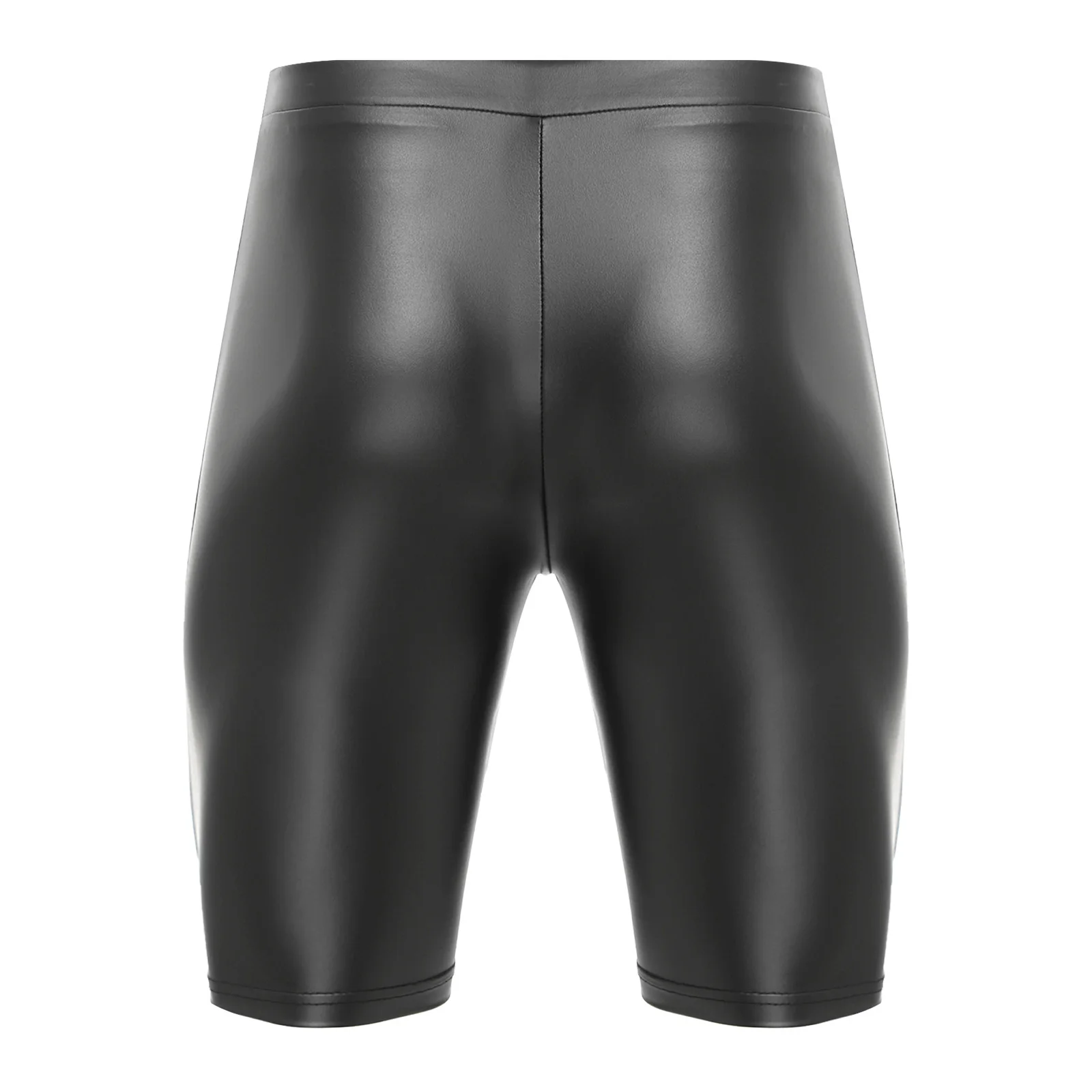 رجل فو الجلود سراويل بوكسر نادي حفلة ديسكو حفلة كلوبوير المصارعة السراويل الساخن ضيق السراويل مع حزام مطاط السراويل الساخنة