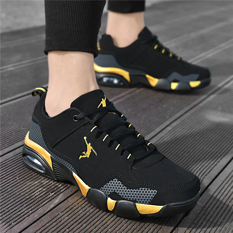 Zapatillas Deportivas para Hombre con Amortiguación de Aire, Antideslizantes, Resistentes al Desgaste, Transpirables, para Correr, Caminar al Aire Libre y Entrenar