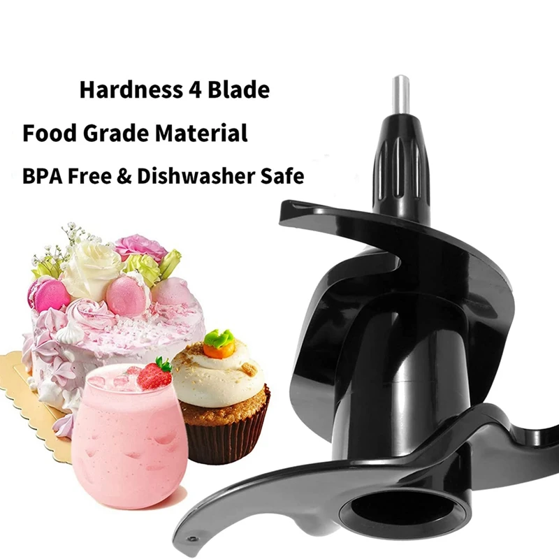 Replacement Ninja Blender Blade For Ninja Blender Replacement Accessories Compatible With Ni-Nja 64 Oz Pitcher BN601 BN801