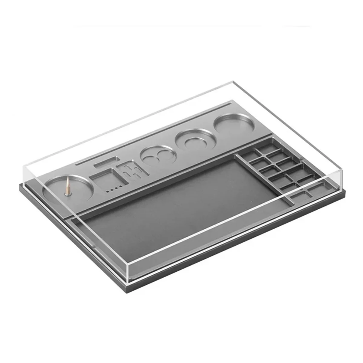 AEE2-Watch Tool Organizer Horlogereparatiebakje Horlogeonderdelen Opbergdoos Organizer Horlogemaker Reparatiegereedschap Opbergvak