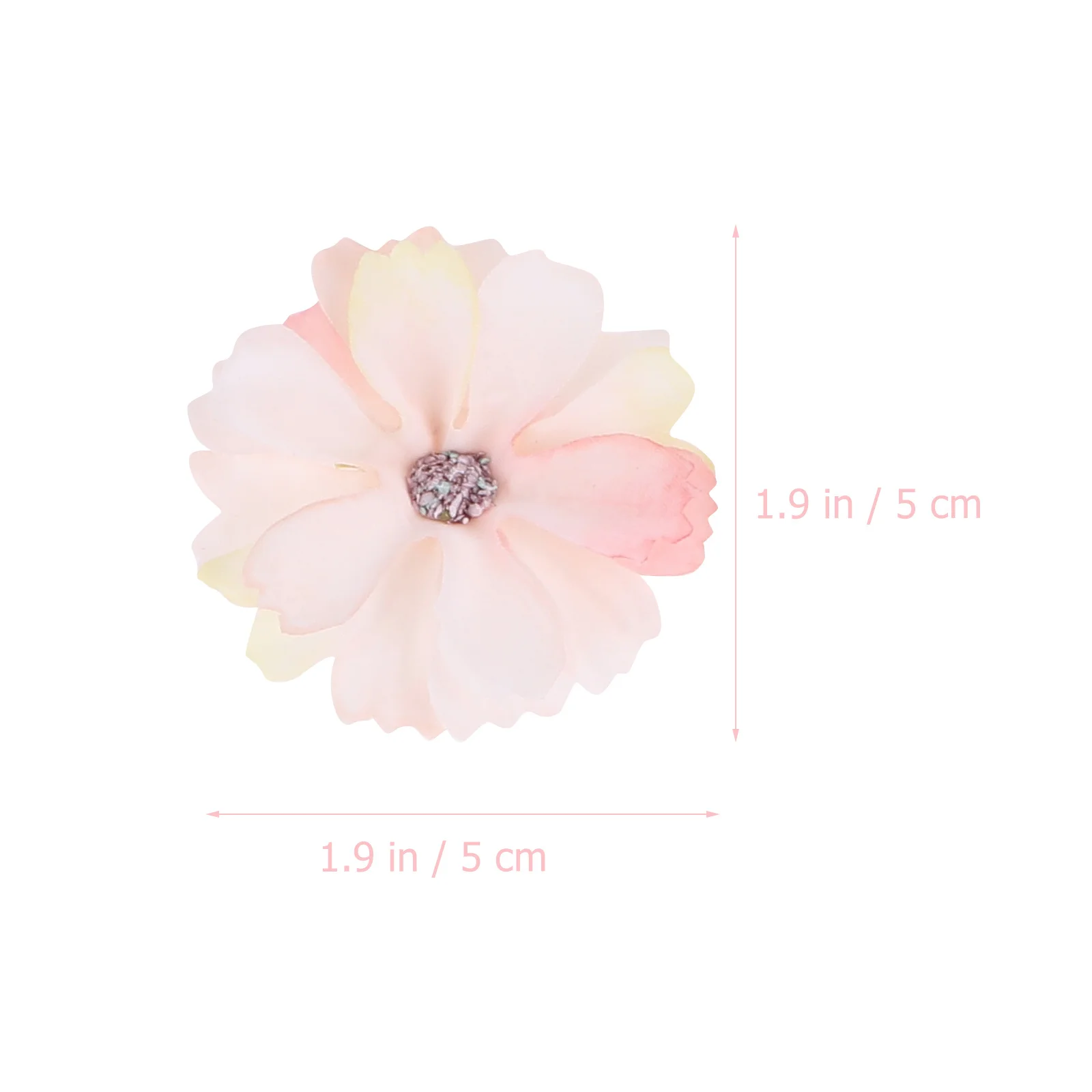 

50Pcs Fake Flower Decor Small Exquisite Simulation Flower Ornament for Home Wedding Photography Prop Simulation Flowers