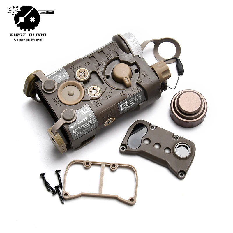 Tactical L3 NGAL Nylon Battery Case Model Dummy Non-Functional 20mm Picatinny Rail AR Accessory for Airsoft