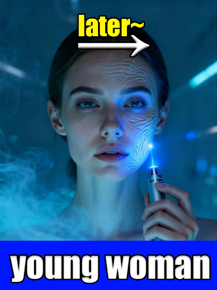 Limited time lowest price, facial laser technology blue light pen