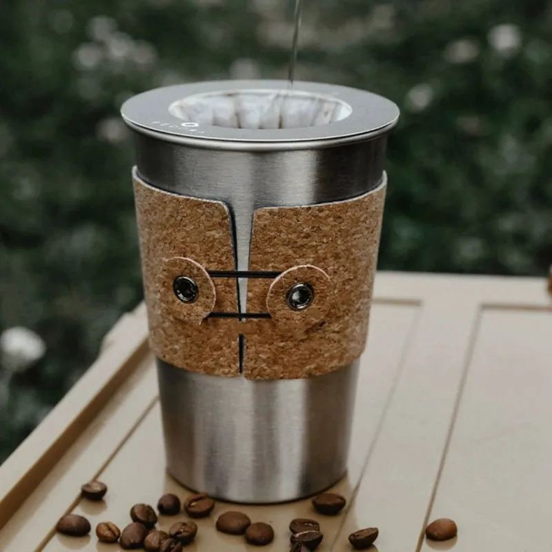 ABRU-Complete Coffee Set-Hand Brew Modern Minimalist Kit Featuring Grinder, Pot, And Gift Box Suitable For Business Events