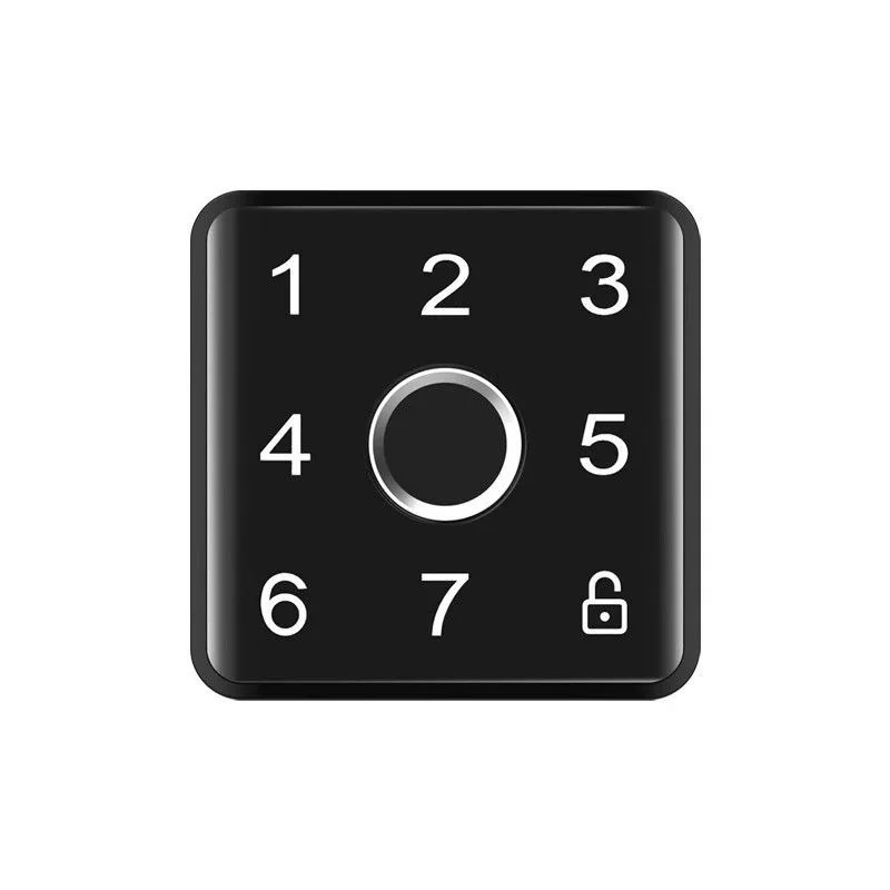 

Zinc alloy fingerprint smart drawer lock, electronic induction password lock, cabinet lock