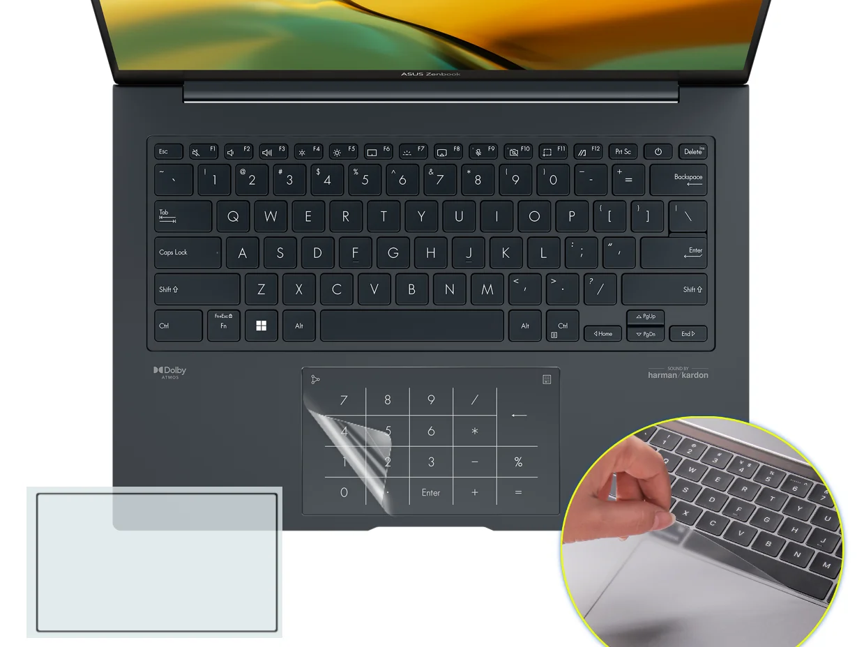 

Защитная пленка для сенсорной панели ASUS Zenbook 14 OLED 2024 UM3406 UM3406HA UM3406H UM 3406 HA