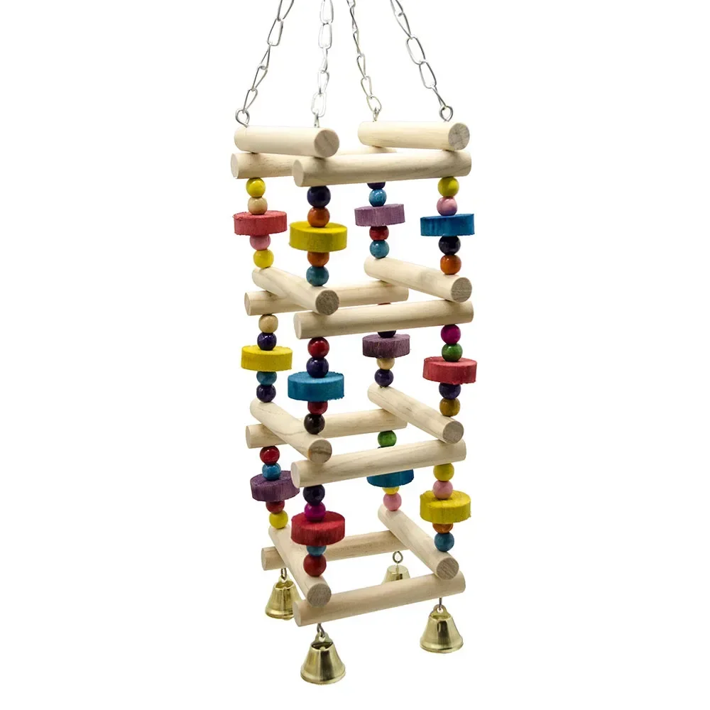 1PCS Parrot Toy Playground Swing Station Stand, Ladder  Gnaw  Combination Bird Climb