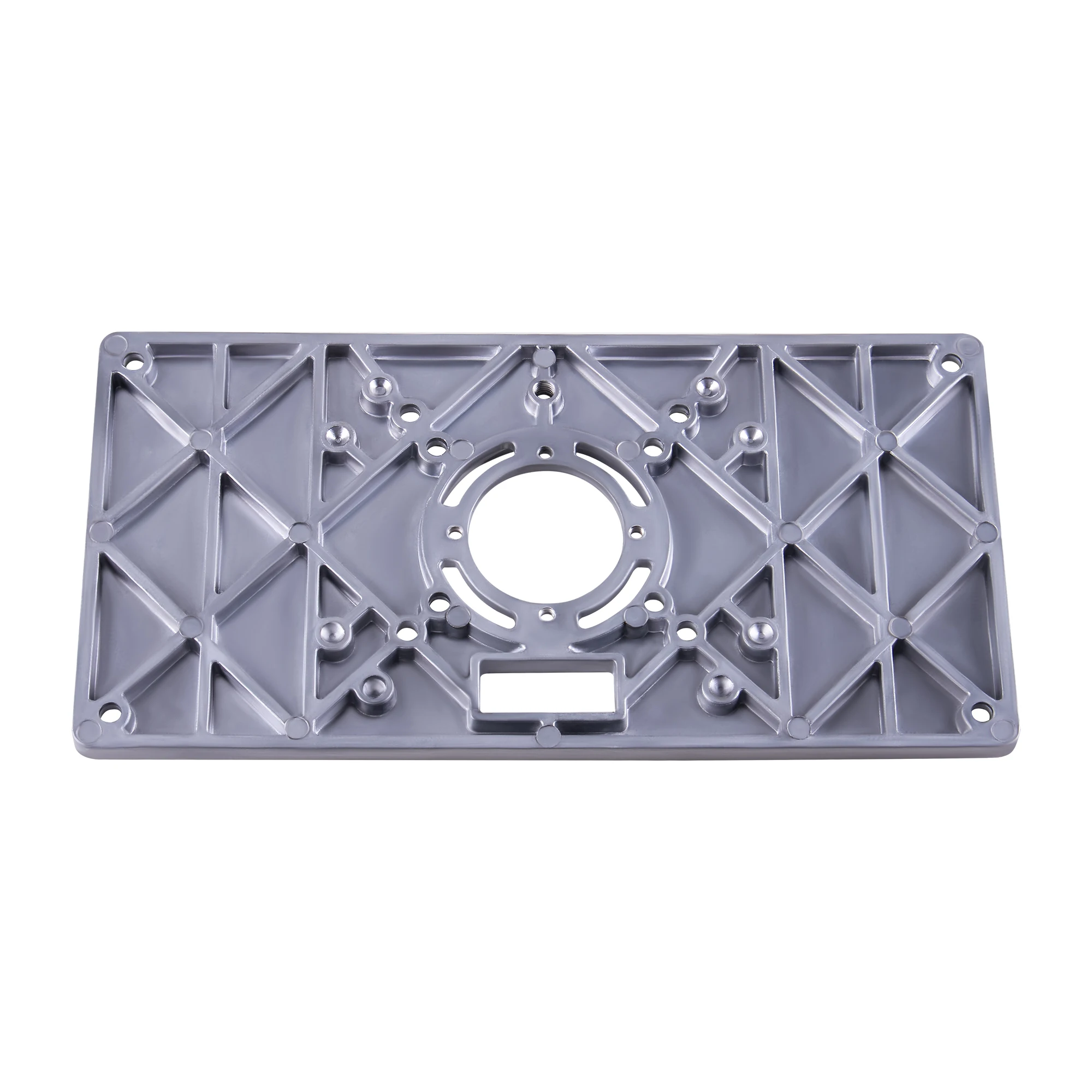 Aluminum Alloy Router Table Insert Plate Milling Trimming Machine  For Woodworking Benches Router Plate Woodworking Tool