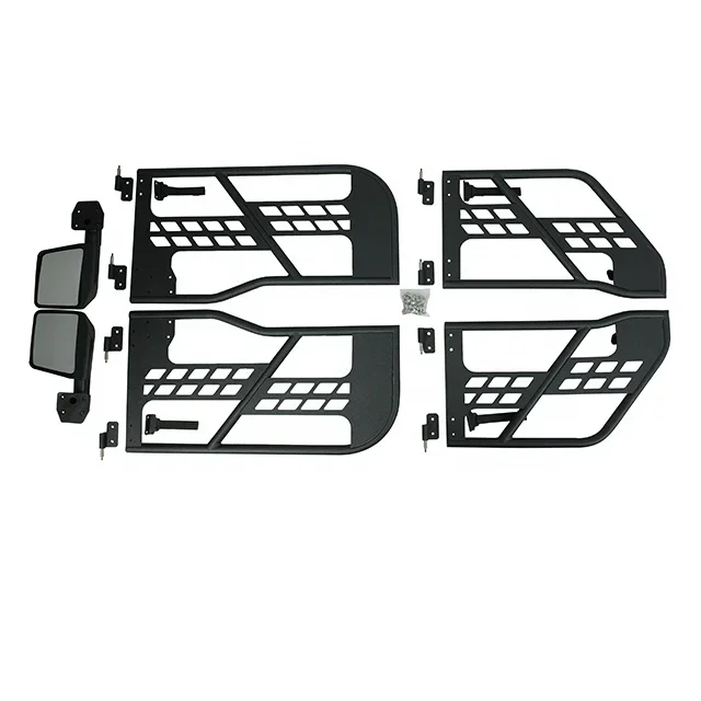 

half tube doors with side mirror for jeep wrangler JK 07-17 2 door/4 door