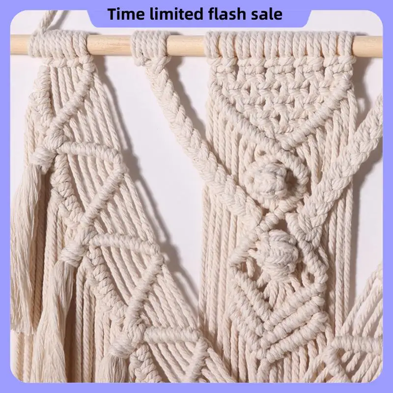 

Wall Hanging Home Decor Chic Woven Decor For Bedroom Living Room Apartment Dorm Gallery-Perfect Handmade Christmas Gift Durable