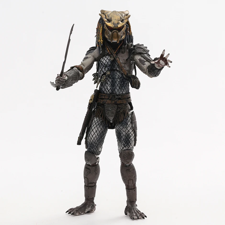 NECA Predator 2 1990ภาพยนตร์ Ultimate Elder Action Figure Predator ของเล่นสำหรับสะสม Figurine