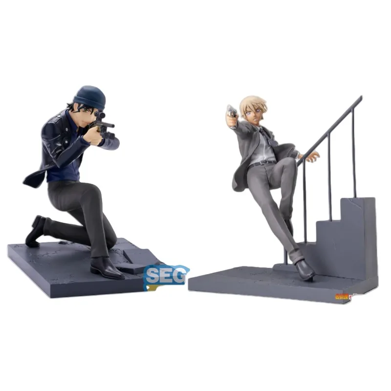 

Brand New Genuine Bandai Sega Detective Conan Akai Shuichi Amuro Toru Shooting Figure Model Gift Ornaments in Stock