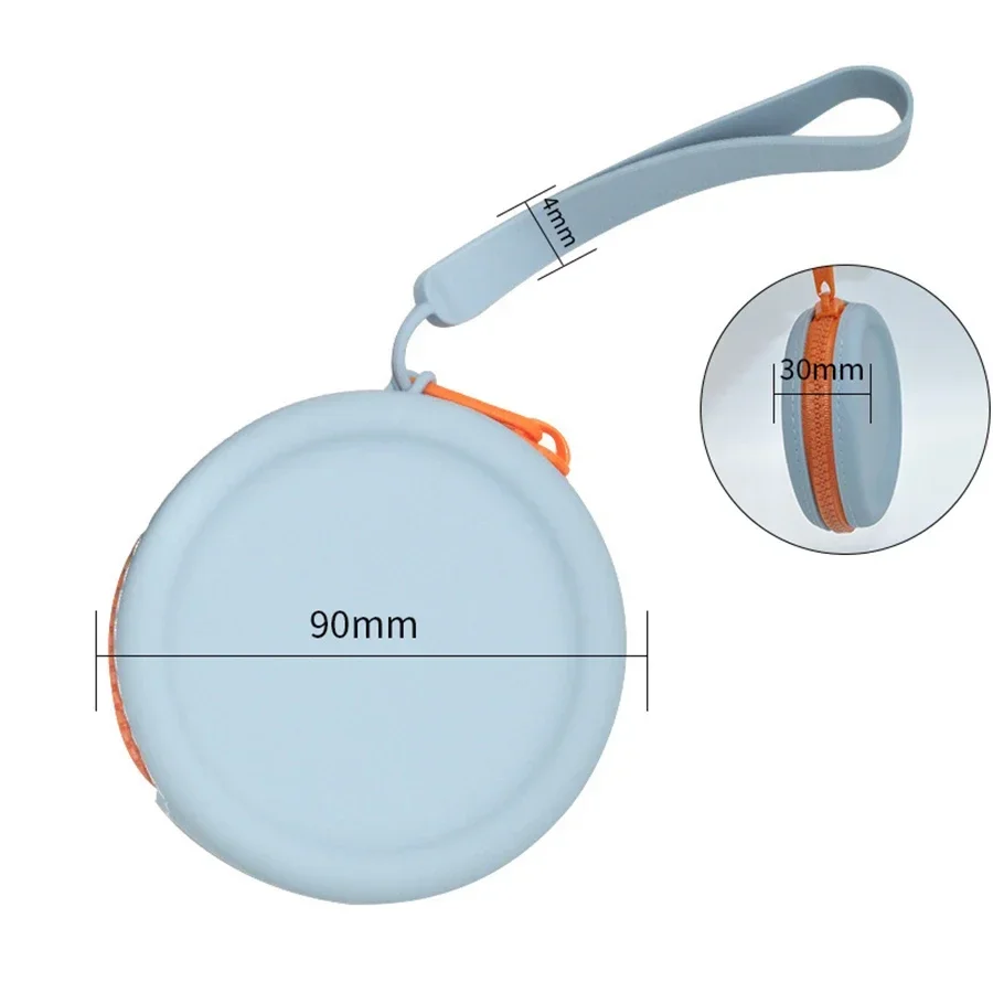 1 قطعة مستلزمات الحيوانات الأليفة سيليكون الكلب الغذاء حقيبة التدريب في الهواء الطلق الكلب تدريب الكلب علاج التدريب الحقيبة مقاوم للماء الكلب وجبة خفيفة حقيبة تدريب