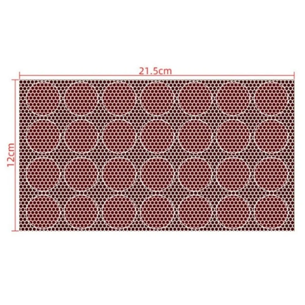 28 قطعة من ملصقات المهاجم الدائرية، ورق سترايك دائري مع لاصق، مقطوع مسبقًا