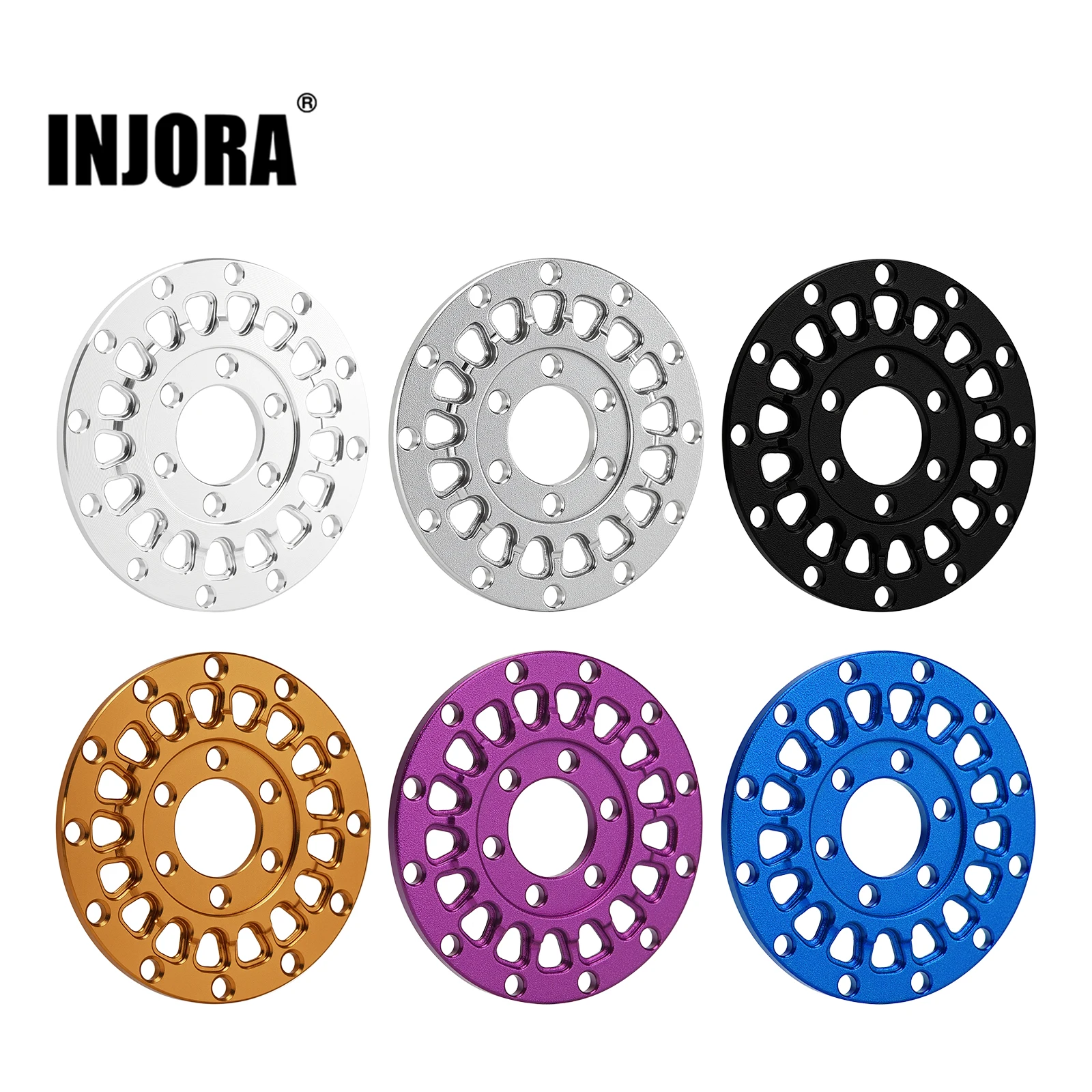 

INJORA 4 шт. алюминиевые колеса для колес ModuWheel 1,0 дюйма