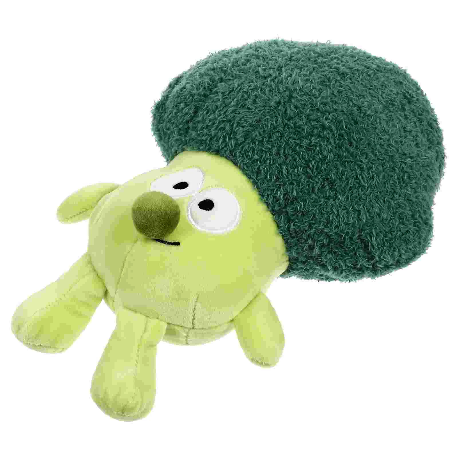 AdTosLittle Broccoli en peluche, jouet de dessin animé, 1 pièce