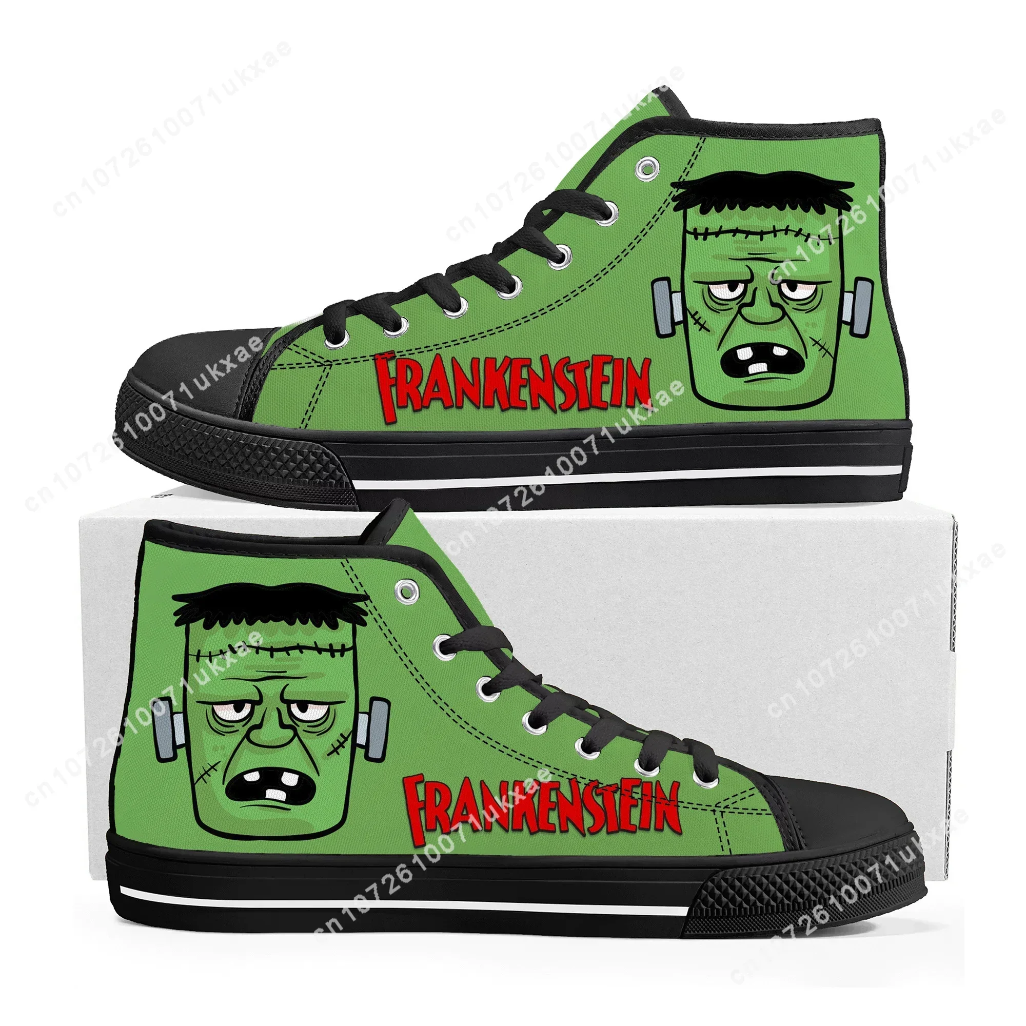 Frankenstein High Top High Quality Sneakers Mens Womens Teenager Canvas Sneaker Casual Custom Made Shoes Customize DIY Shoe