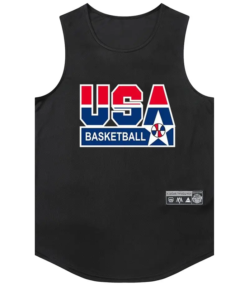 2024 Basketball Jerseys Shirts Youth Basketball Vest Uniforms Blank Custom Running Training Loose Jerseys Suits Tank Top