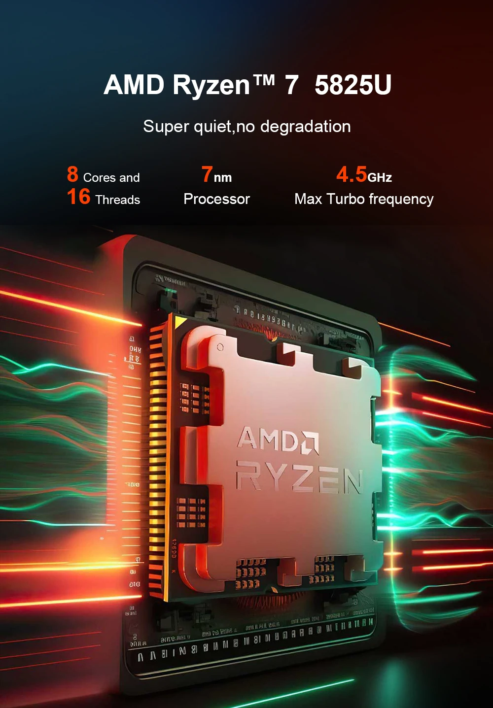 [Ship From Within Europe]Ninkear A15 Plus Laptop AMD Ryzen 7 5825U 15.6" FHD+ Display 16GB RAM+1TB SSD Wi-Fi 6 Bluetooth 4.0 Windows 11 Pro 63.52Wh Battery 65W Charging