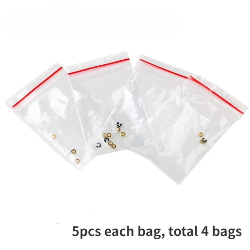 20PCS HappyModel SE0702 SE0802 EX0802 Brushless Motor Replacement C-Clip / Copper Washer / Nylon Washer