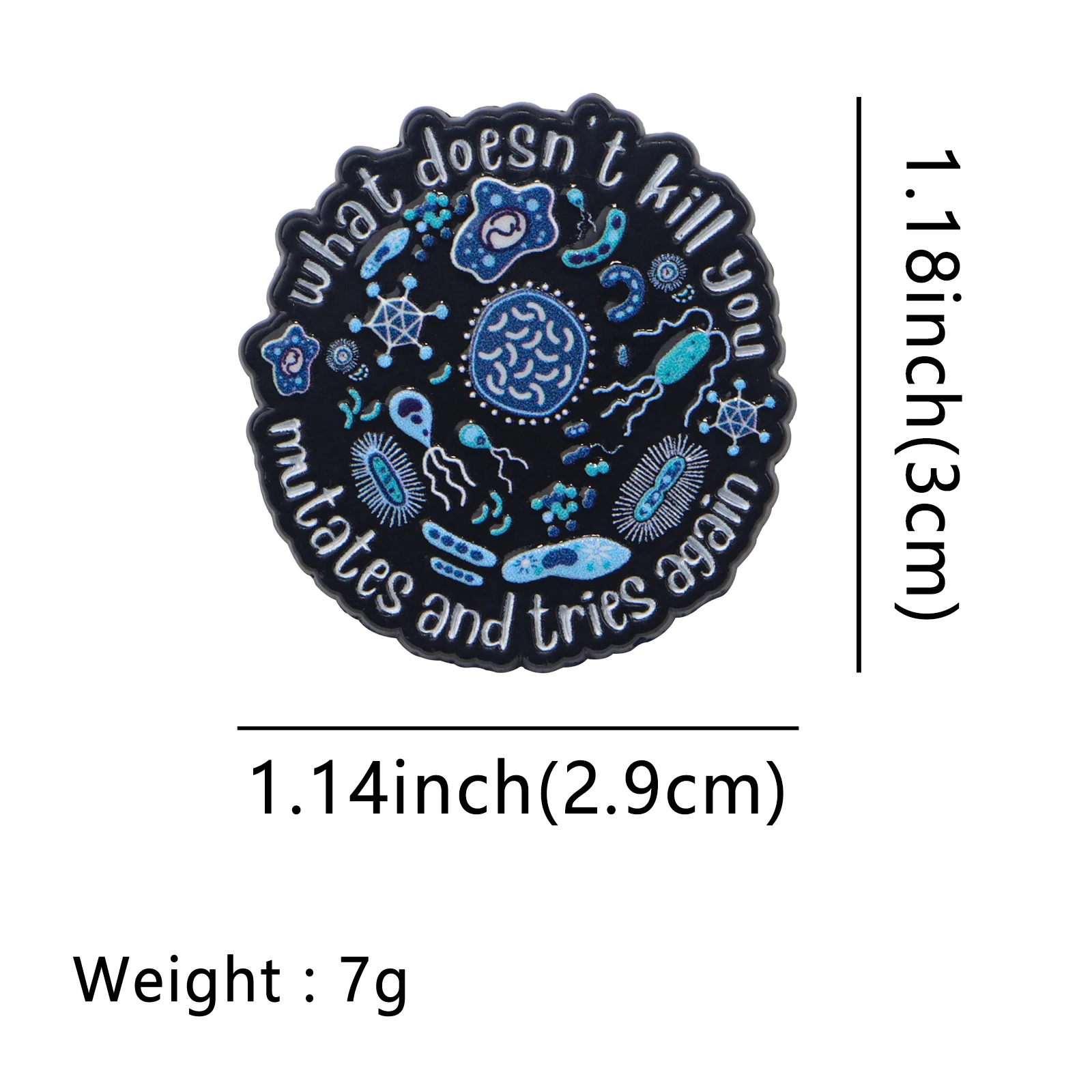 Warning Quotes Jewelry Pins for Backpacks Lapel Enamel Pins and Brooches for Woman Men Bags Badge Friend Kids for Gifts