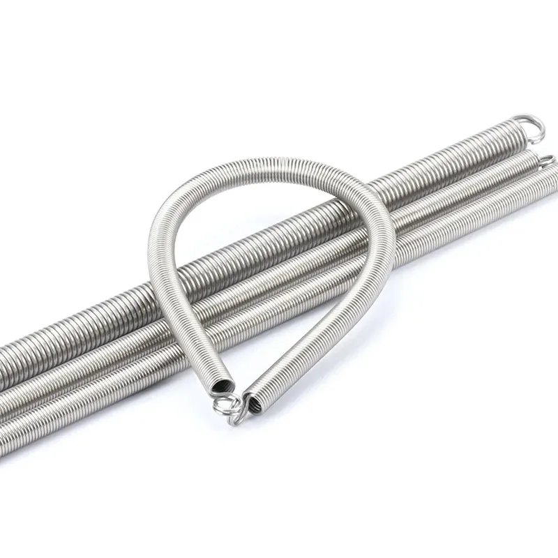 Stainless Steel 304 Extension Spring With Hooks Tension Spring Hardware