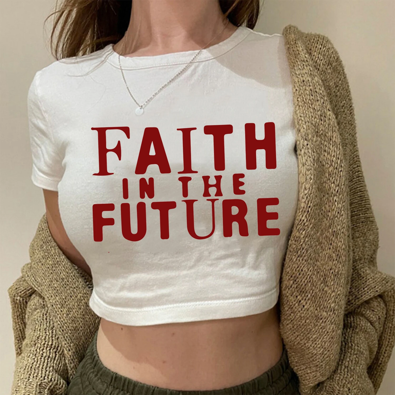 

Альбом Faith In The Future Hot 2024, женская и мужская футболка, повседневная модная летняя одежда с короткими рукавами для фанатов, подарочная одежда