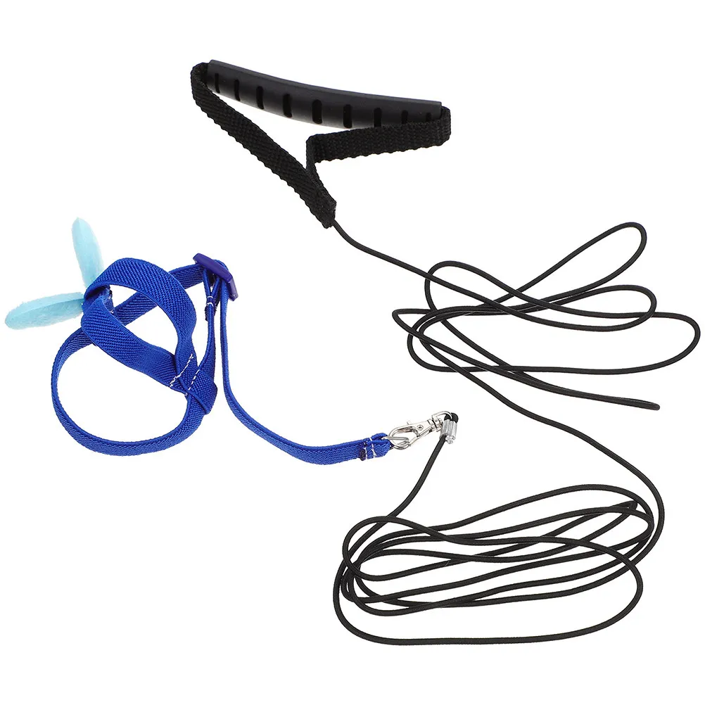 1Set Wear-Resistant Parrot Flying Harness Adjustable Outdoor Bird Leash Sturdy Reusable Traction Bird Accessory