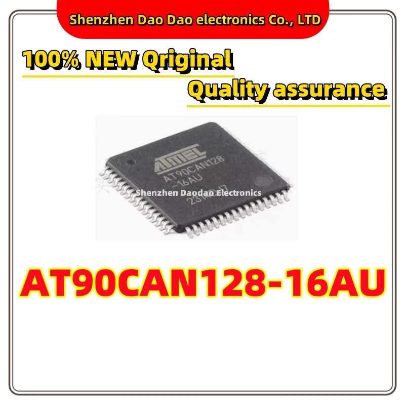 

AT90CAN128-16AU AT90CAN128 LQFP-64 8-bit AVR microcontroller chip IC New original