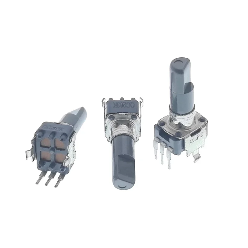 5PCS Japan ALPS RK09 Rotary Potentiometer C203K Electronic Keyboard Tuning Volume potentiometer shaft length 18MM