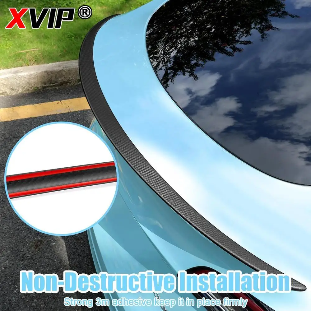 XVIP Spoiler najnowszy dla Model3 Highland 2024 tylne spojlery skrzydła dla Tesla Model Y 2021-2024 akcesoria samochodowe dla Model3 17-23 — zdjęcie 3