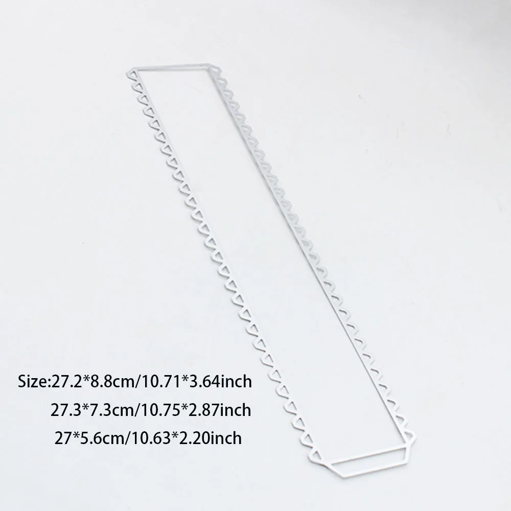 KSCRAFT  Box Making Strips  Metal Cutting Dies Stencils for DIY Scrapbooking Decorative Embossing DIY Paper Cards