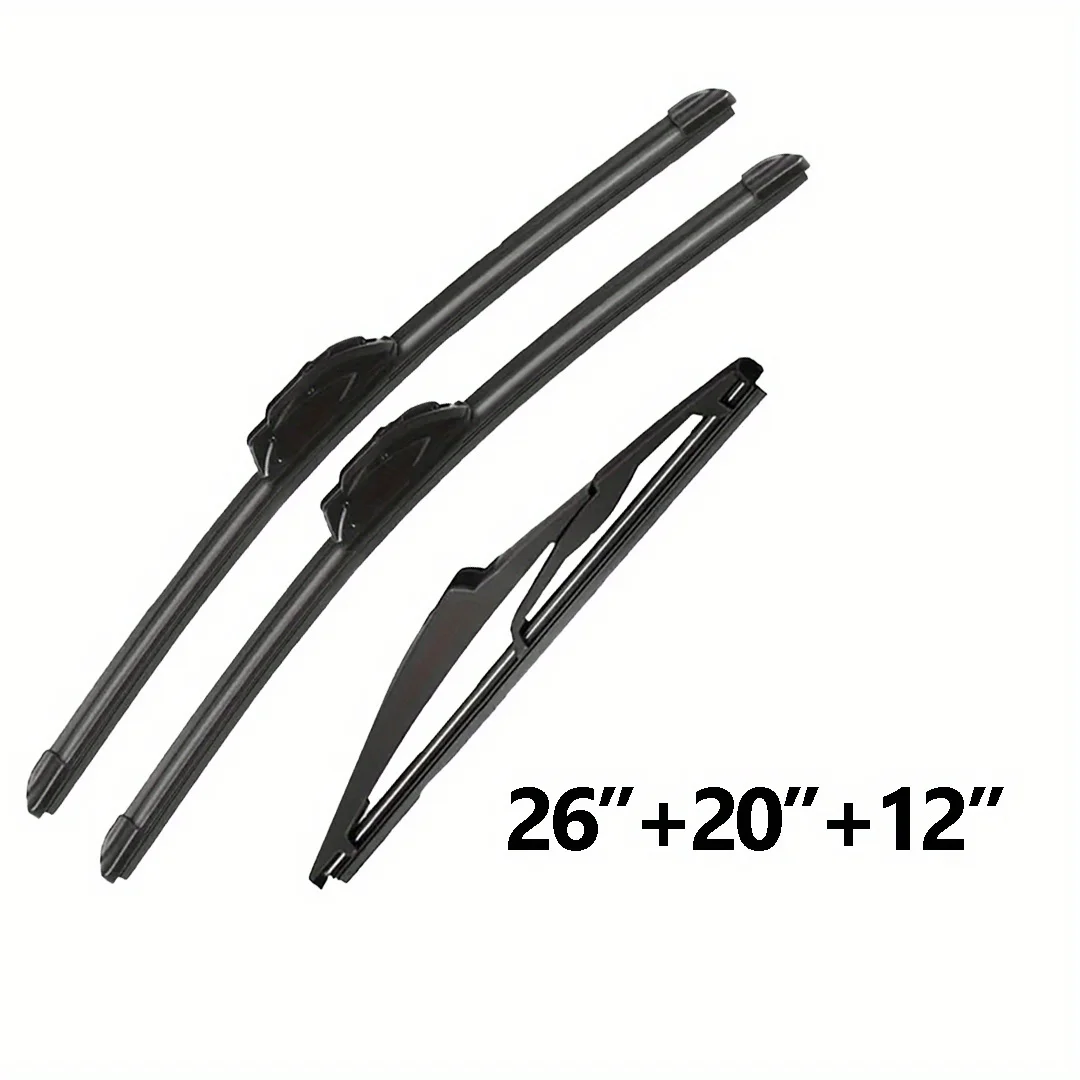 Picture 4: Windshield Wiper Blade Set for Toyota Highlander, for TOYOTA Highlander 2008-2019 Front And Rear Windshield Wiper Kit