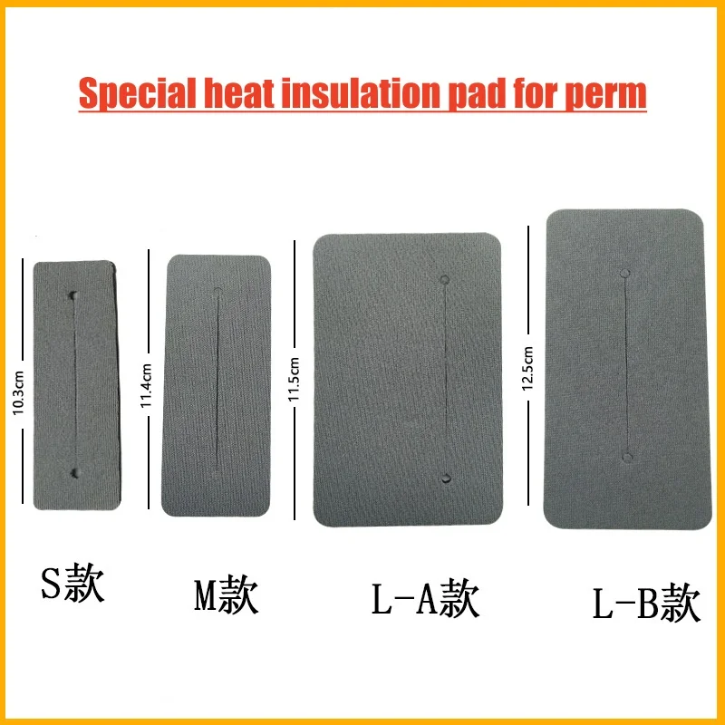 

Professional Heat-Resistant New Foam Thermal Insulation Pad for Hair Salon Use Protects Scalp Heat During Perming Styling Tools
