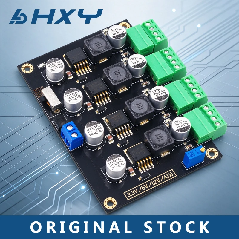 LM2596 Multi Channel Switching Power Supply 3.3V/5V/12V/ADJ Adjustable Voltage Output Power Supply Module For arduino