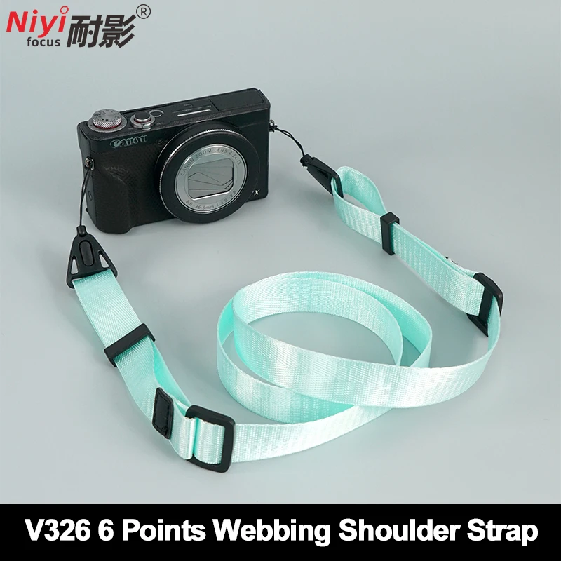 Camera Strap Shoulder Quick Release Wide Neck Strap Adjustable Length Webbing Nylon Lanyard for Canon Sony Nikon Fujifilm Leica