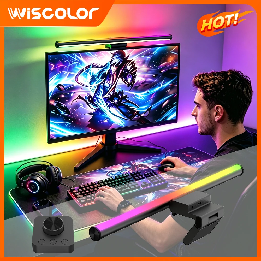Gaming Accessories App - Barra Luminosa RGB per Monitor con