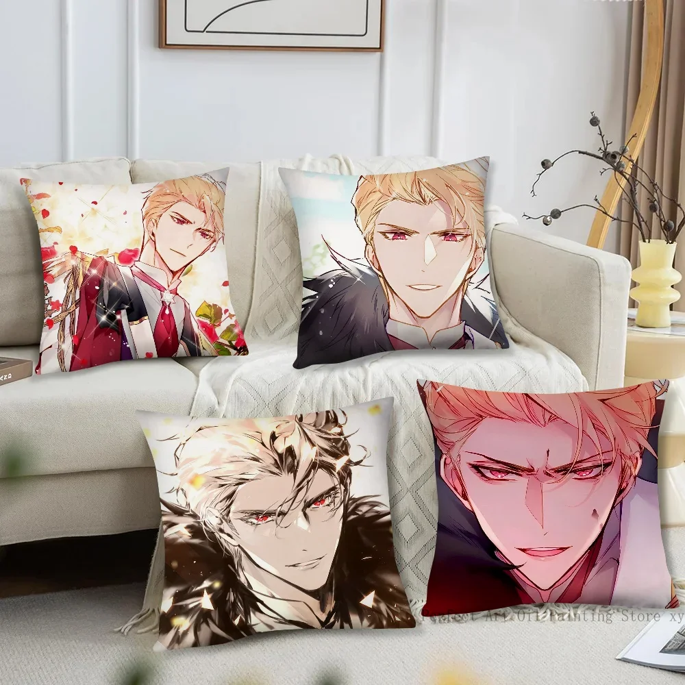 Callisto Regulus Comics I Didn't Mean To Seducee The Male Lead Pillow Case Square Pillow BedroomLivingRoom Home Decoration 40X40