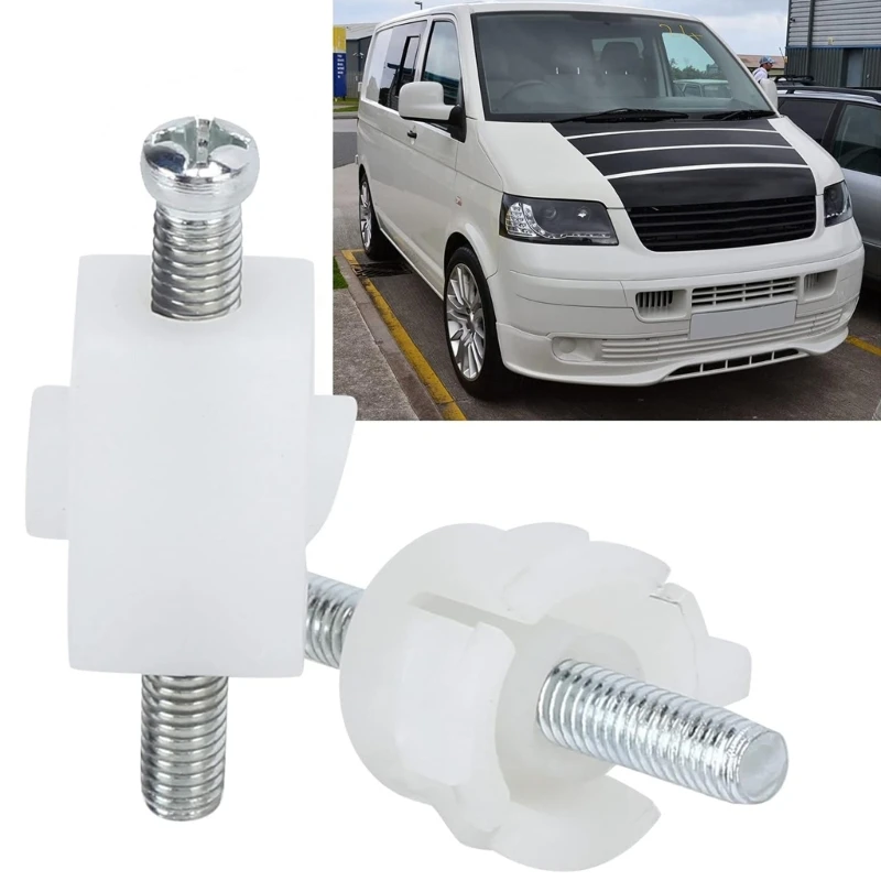 Car Headlight Clip Headlamp Adjusting Screw for Eurovan / Bus T4 1990-2003 Replaces 701941141A D7YA