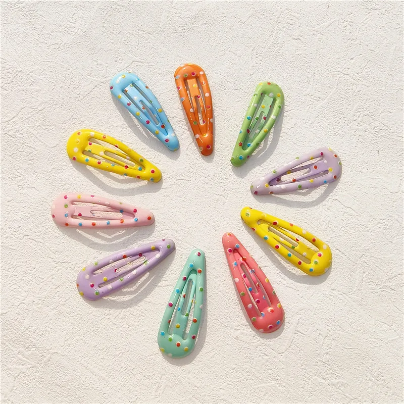 5/10/20pcs Dog Hair Clips Multicolor Barrettes Small Bone Snap Hair Clips for Dog Cat Pet Grooming Bows Pet Hair Accessories