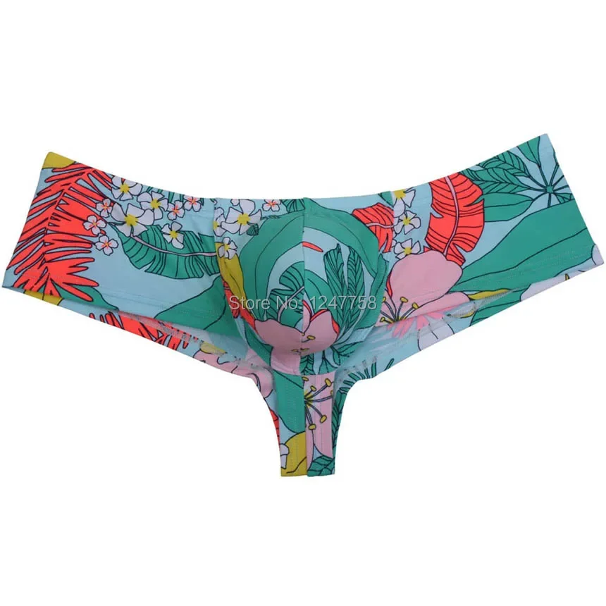 Men Cheeky Shorts Massclusive Brazilian Bikini Underwear Sexy Boxer Trunks - Image 3