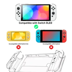 Crystal Shell for Switch OLED Console - Superior Protection and Stylish Design