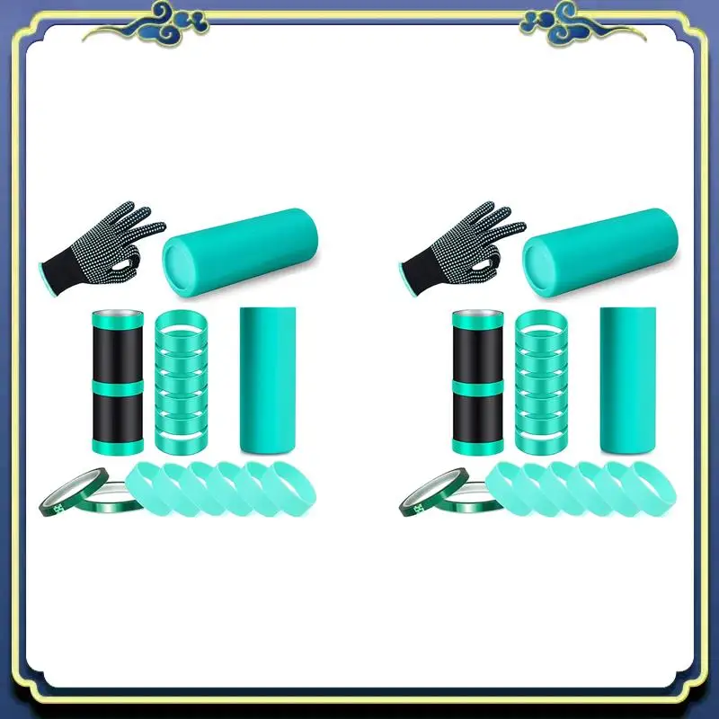 

A56P-2X Комплект сублимационных заготовок, стеклянный силиконовый ремешок для плотных прямых заготовок на 20 унций