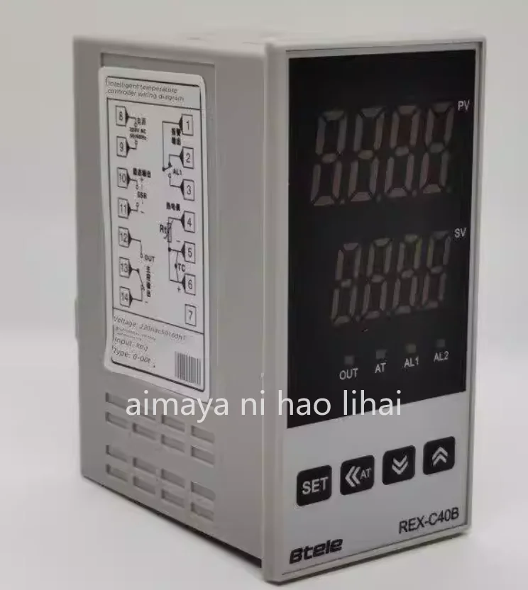 Btele REX-C40B intelligent temperature control meter, e****mical relay/solid state dual-purpose temperature controller