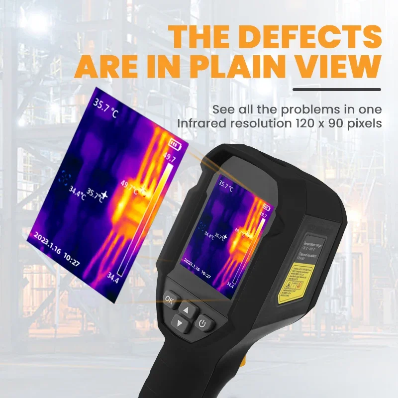 LODESTAR LTi120S Infrared Thermal Imager Subsitute To UNI-T UTi120S Professional Handheld Thermal Camera Industrial Testing