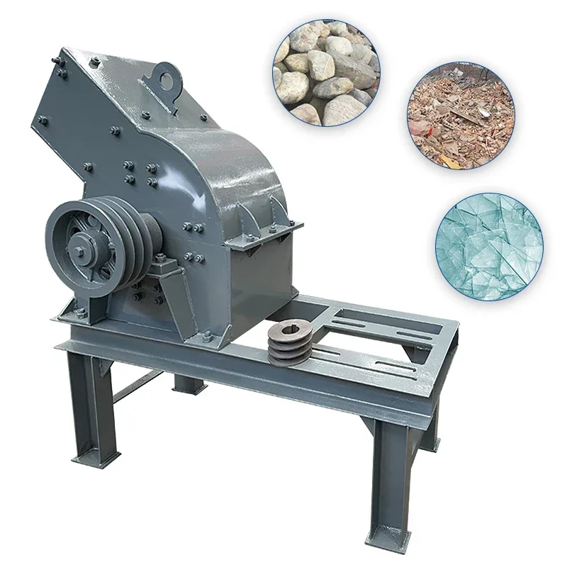 

Mobile Portable Pc240x450 Construction Waste Slag Concrete Hammer Crusher