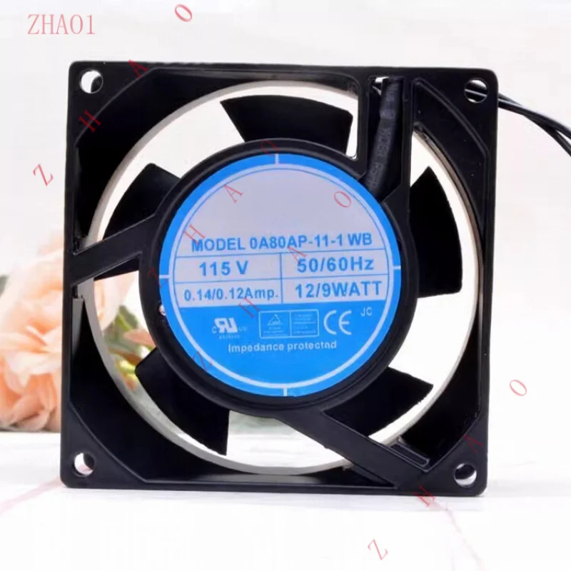 

Z for OrionFans 0A80AP-11-1 WB 115V 0.14A/0.12A 12W/9W 8038 8CM Cooling Fan